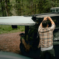 Freistehendes Markise 4x4 mit Dachzelt