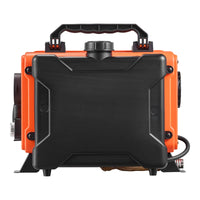 Seitenansicht des Tanks