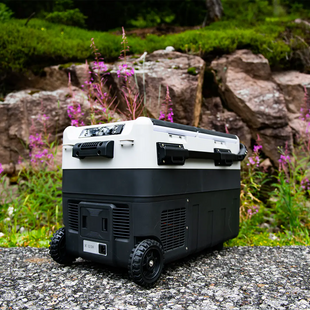 Elektrische Kühlbox mit Rollen <br>40L