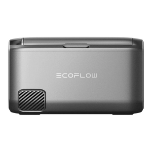 Seitenansicht der Ecoflow-Batterie kühlbox