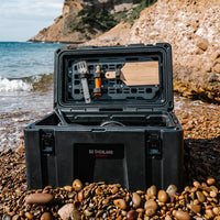 Offene Camping-Aufbewahrungsbox