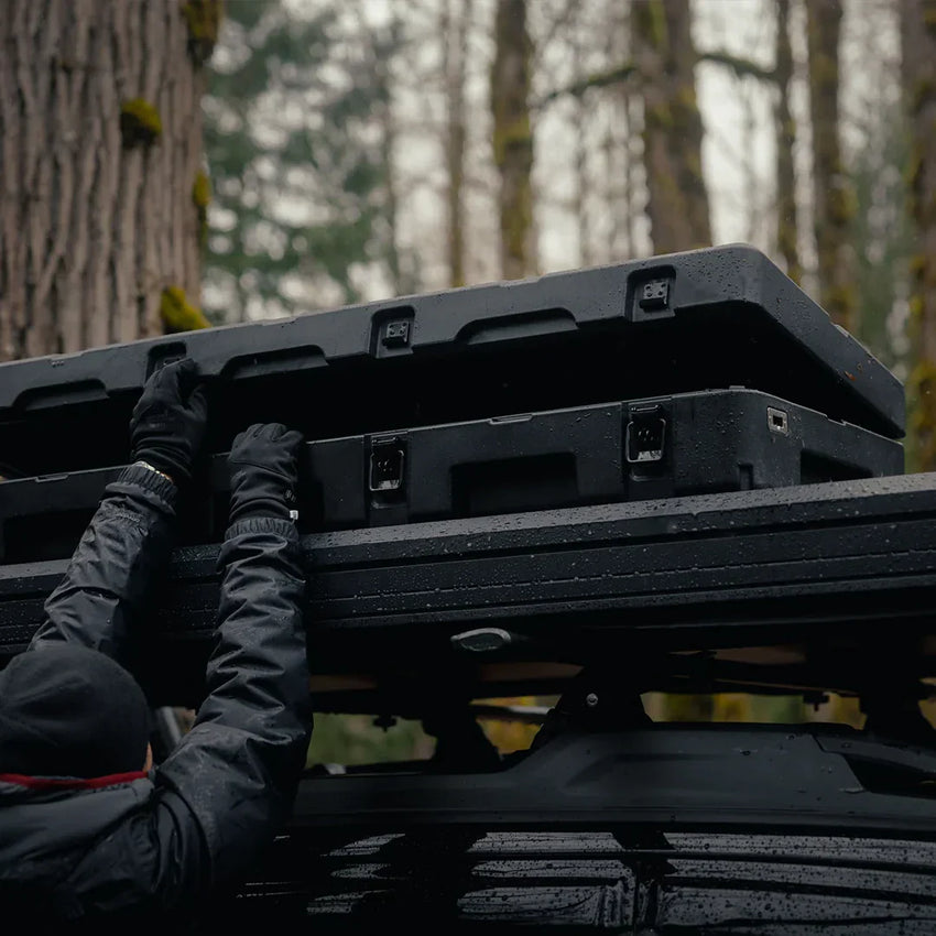 Öffnen der Aufbewahrungsbox