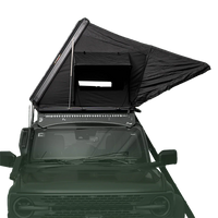 Vorderansicht des Dachzeltes