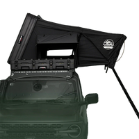 Vorderansicht des Dachzeltes