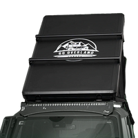 Ultraleichtes Hartschalen-Dachzelt für Kleinwagen