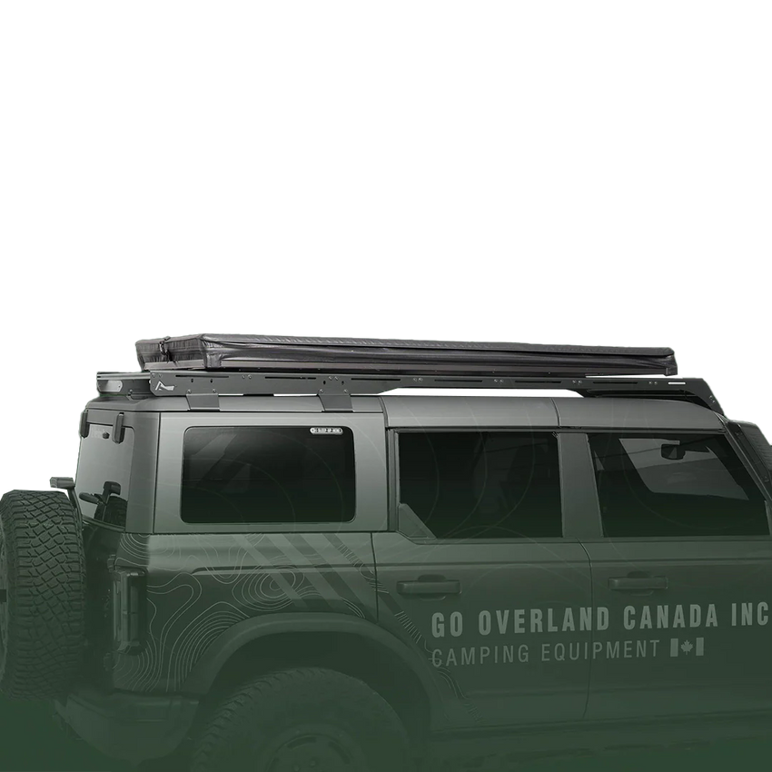 Geschlossene, extraflache Seitenansicht