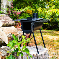 Fernblick auf den Holzofen