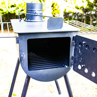 Blick auf die offene Tür