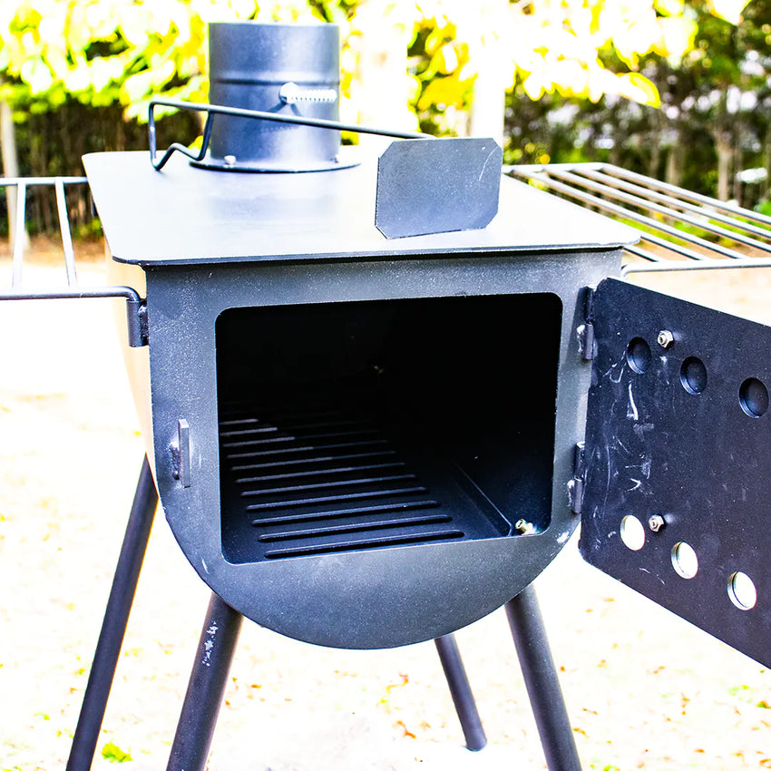 Blick auf die offene Tür